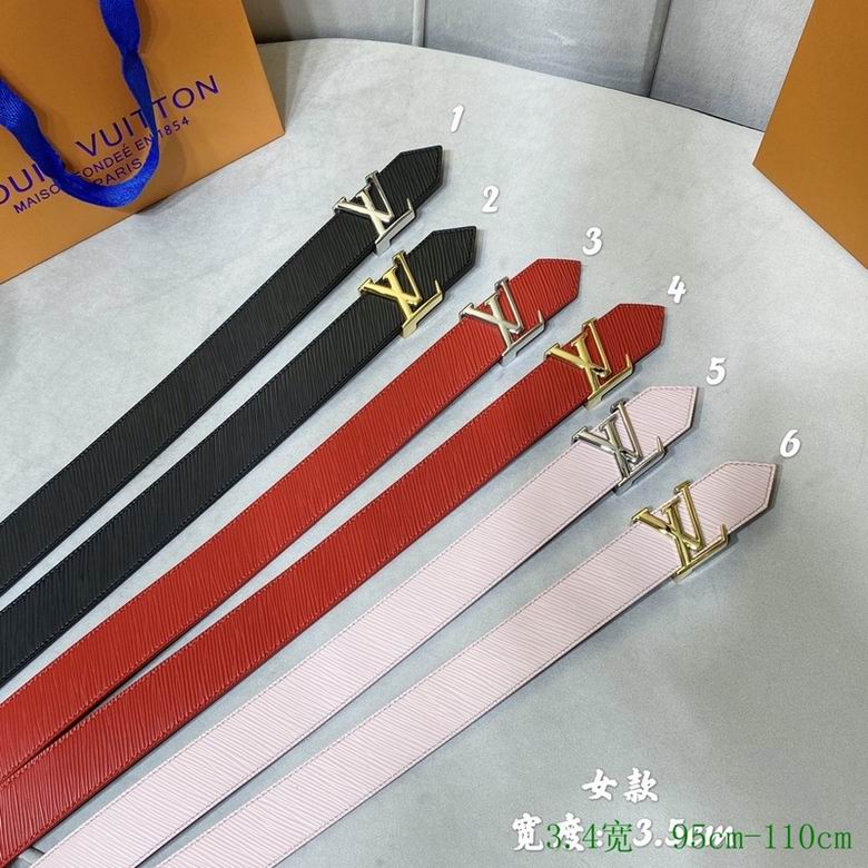 LV Belt 34mmX95-110cm 7D29